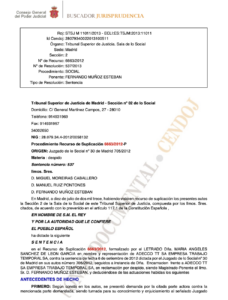 STSJ M 11011/2013